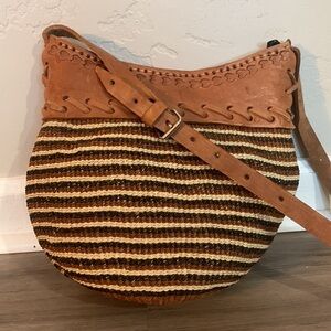 Vintage Western Woven Bag